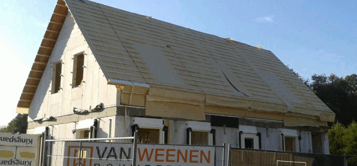 Prefab Scharnier Kap zo vanuit de Fabriek op de Woning